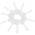 thumbnail image 2 of Miangastore Attaches de Cordon Polyester Blanc 40 Pcs 3.54x1.10x0.04 Po, 2 of 8