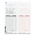 thumbnail image 2 of Time Clock Cards For Lathem Time 7000e/7500e, Two Sides, 3.38 X 8.78, 100/pack | Bundle of 2 Packs, 2 of 2