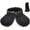 Black, variant on Women’s Sun Hats Straw Visor Wide Brim Beach Hat Foldable Summer Roll-Up Open Top Cap Flap Cover Cap UV UPF 50