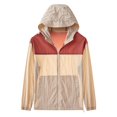 thumbnail image 4 of Sun Hoodie Mens Summer Fall Long Sleeve Loose Casual Lightweight Zip Up Hooded Sun Jacket Outerwear with Pockets, 4 of 5