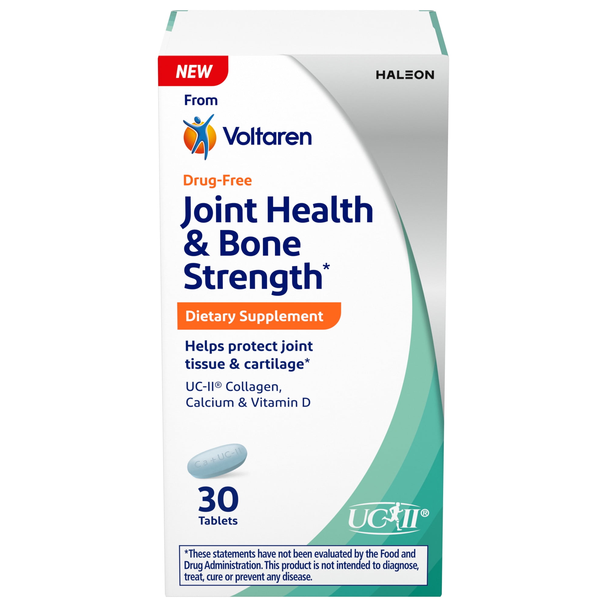 Joint Health + Bone Strength From Voltaren Dietary Supplement - 30Ct ...