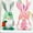 Green-1PC, variant on Dalrosia Easter Gnomes Decorations, 2PCS Plush Easter Bunny Handmade Swedish Tomte Elf Stuffed Doll Rabbit Gifts Cute Easter Faceless Dwarf Bunny Household Ornaments, Home Decor