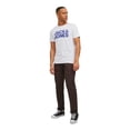 thumbnail image 3 of Jack & Jones Camiseta para Hombre, Pack de 3 - JJECORP LOGO TEE O-NECK, estampado con logo, algodón Blanco/Azul marino/Negro S (Small), 3 of 7
