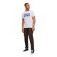 thumbnail image 3 of Jack & Jones Camiseta para Hombre, Pack de 3 - JJECORP LOGO TEE O-NECK, estampado con logo, algodón Blanco/Azul marino/Negro M (Medium), 3 of 7