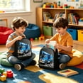 thumbnail image 6 of Construction Truck Pattern Backpack Customizable Assembly Car Casual Bag Lightweight Polyester Daypack for Sports School Outdoor Trips, 6 of 6