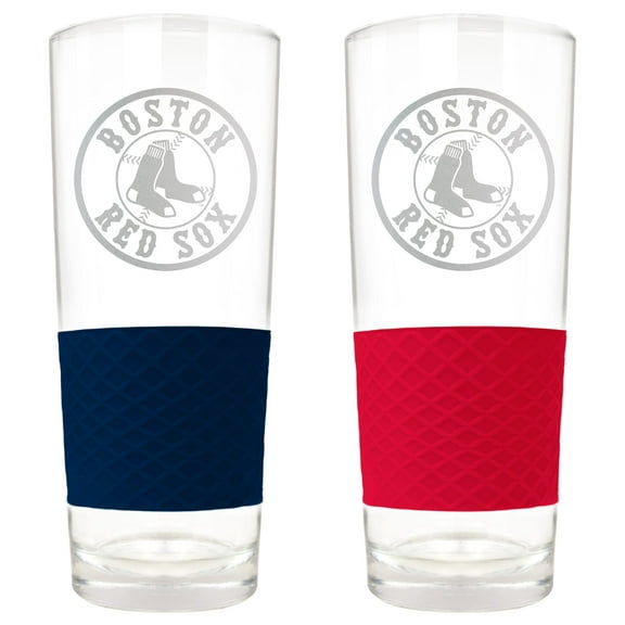Boston Red Sox 22oz. Logo Score Pint Glass Two-Piece Set