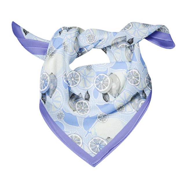 Bimba Womens Rectangular Printed Cotton Voile Scarf Neck Head Wrap-40 x 40 Inches