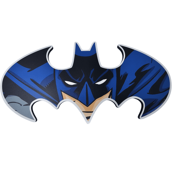Batman Batarang 15X7.5in Wooden Wall Sign