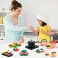 thumbnail image 7 of Kitchen Toy- 82PCS Pretend Play Cooking Toys Set with Food Toys, Light/Sound Cooking Set for 3-8 Boys Girls, 7 of 7