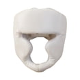 thumbnail image 3 of Casco de boxeo para adultos, protector de cabeza para taekwondo, muay thai, lucha libre y sparring para hombres y mujeres. Blanco, 3 of 8