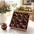 thumbnail image 6 of Christmas Ball Ornaments Flocked 8cm Velvet Christmas Tree Decorations Plastic Hanging Baubles Matte Holiday Ornament Window Display Party Decor Winter Home Decoration, 6 of 6