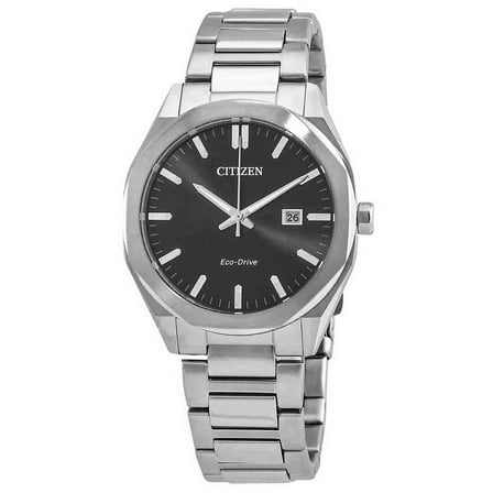 Citizen Eco-Drive Black Dial Men's Watch BM7600-81E