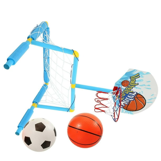1 Set of Swimming Pool Soccer Net Swim Pool Basketball Net Pool Soccer Basketball Net
