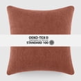 thumbnail image 6 of Noble Linens 2-Pack Cotton Slub Decor Throw Pillows Solids Terracotta & Natural, 6 of 8