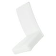 thumbnail image 6 of CATIEBYE Elastic Band Chair Seat Cover White PU Oilproof Protective Slipcover, 6 of 8