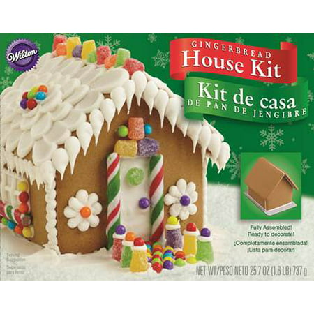 Wilton Wilton  Gingerbread House Kit, 25.7 oz (Best Frosting For Gingerbread Houses)