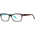 thumbnail image 1 of Flat Earth Women's FE5968 Brown Eyeglass Frame, 1 of 1