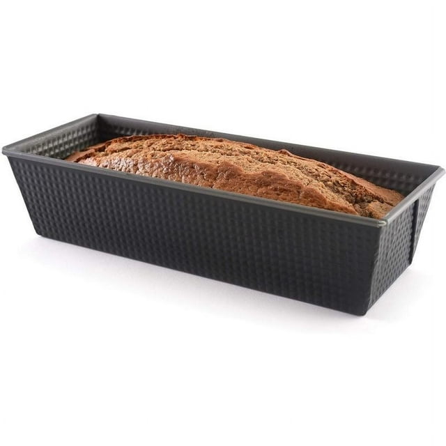 ¡Perfecto para bizcochos, panes de carne y más! Mide 12 pulgadas PAN NOR-12", ANTIADHERENTE, se muestra