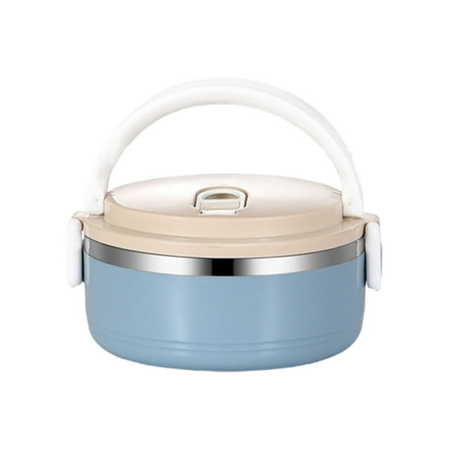 TIELUTT Bento Isolé pour Adultes, Récipient de Préparation de Repas Étanche avec Récipient de Préparation de Repas Réutilisable Amovible, Sac de Rangement pour Fromage, Sac à Pommes de Terre pour Micro-Ondes, Récipient à Café sous Vide Hermétique