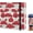 80gsm-red mushroom, variant on Handy Size 5 x 5 inches Sketch Book, 80GSM Acid Free Artistic Drawing Painting Writing Paper, Hardcover Cloth Cover Art Sketchbook,Journal Notebook.Red Mushroom