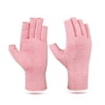 thumbnail image 2 of FLhrweasw 1 Par Guantes Compresión para Artritis Soporte para Muñeca para El Dolor Artritis (S Rosa), 2 of 4