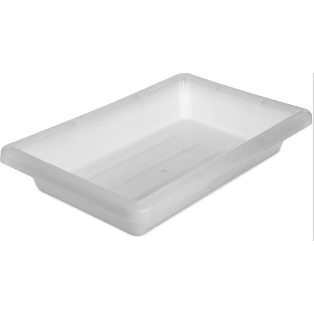 CFS 1063002 StorPlus Polyethylene Food Storage Box, 2 Gallon Capacity, White (Case of 6