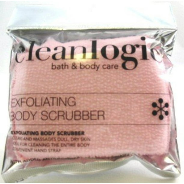 2 Pack Clean Logic Exfoliating Body Scrubber 1 ea