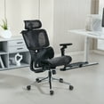 thumbnail image 2 of HOMCOM Ergonomic Office Chair, Mesh Computer Desk Chair with High Back, 2 of 10