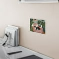 thumbnail image 5 of Yayeee Toggle Light Switch Wall Plate 2-Gang 4.56"x4.48" Decorative Outlet Cover, Pink Sleeping Cat, 5 of 7