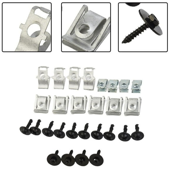 28 pieces of tray clamp accessories, engine parts replacement parts, practical-