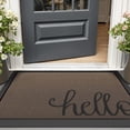 thumbnail image 4 of FRABE Outdoor Doormat, Non Slip Durable Rubber Entrance Door Mat, Low Profile Easy Clean, for Front Back Door Entryway Porch Garage, 17x30, Hello, 4 of 10