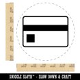 thumbnail image 2 of Credit Card Money Bills Self-Inking Rubber Stamp Ink Stamper - Blue Ink - Large 1-1/2 Inch, 2 of 7