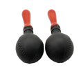 thumbnail image 3 of Sonajeros Martillo De Arena Instrumentos Musicales De Percusión Manual Con Carcasa De Plástico Abs Y Mangos De Madera Para Adultos Y Niños, Fiesta Ktv, Concierto, Bandas (negro, 3 of 5