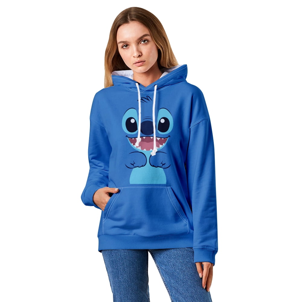 Lilo u0026 Stitch Casual High Quality Hoodie Sportswear Unisex Tracksuit for  Men Women (Adult-XL) - Walmart.com