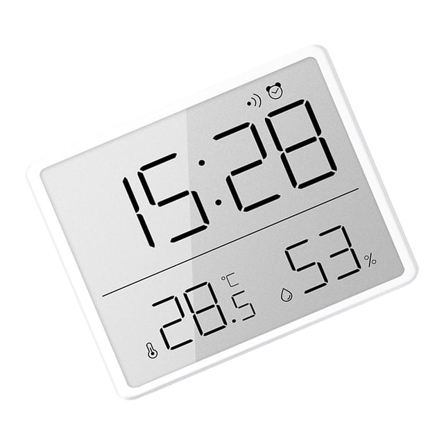 Digital Alarm Clock,Digital Alarm Clock LCD Digital Desk Clock Electronic Alarm Clock Maximized Efficiency