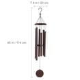 thumbnail image 3 of KFFKFF Outdoor Wind Chimes, 45 inches, Rich Sound Wind Chimes with 6 Tubes, Distinctive Large Commemorative Wind Chimes for Anniversary,Remarkable Exterior Decoration for Your Terrace,Backyard,Bronze, 3 of 9