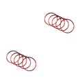thumbnail image 1 of maskred Bague de Sortie d'Air de Mo 1/2/3/5 Robuste et Résistante à l'Usure pour 2pcs Rouges de Longue Durée, 1 of 6