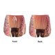 thumbnail image 3 of Balery Makeup Brush on Pink Glitter Pantalones cortos deportivos para mujer con forro y dos bolsillos, elásticos, para entrenamiento, gimnasio, yoga-XX-Large, 3 of 7