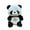 White 23cm, variant on ievspot Panda Bear Plush Toy with Sound Light Sensing for Anxiety Relief Soothing Sleep Companion with Musical Lights Rhythmic Breathing Motion Great Gift