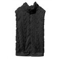 thumbnail image 4 of Gaexia Vest for Women Long,Women Stand Collar Vest Outerwear Sleeveless Open Front Cardigan Cozy Layering Piece for Casual Fall Winter Fashion, 4 of 4