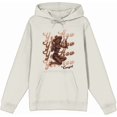 thumbnail image 3 of Yeehaw! Pin Up Cowgirl Adult Sand Long Sleeve Hoodie-Small, 3 of 4