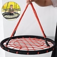thumbnail image 2 of LOVIVER 60cm Swing Rope Max 330Bls Adjustable Swinging Chair Round Playground Accessory Red, 2 of 8