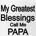 thumbnail image 2 of CafePress - My Greatest Blessings Call Me PAPA - Adjustable Unisex Printed Trucker Hat with Mesh Back, 2 of 8
