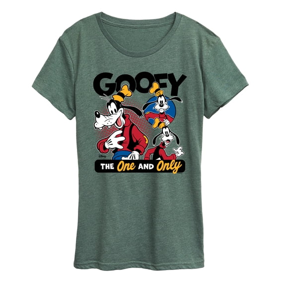 Disney - Goofy The One And Only - Women's Short Sleeve Graphic T-Shirt