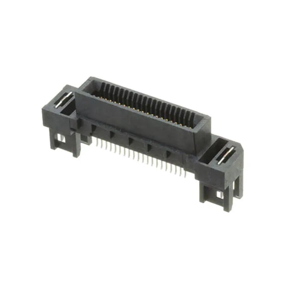 HSEC8-120-01-S-D-EM2 Connector Edge Dual Female 40 Position 0.031 Black :RoHS