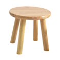 thumbnail image 1 of Taburete para niños prácticos Muebles Asiento Silla Durable Sala de estar al Color madera redonda Zulema Banco pequeño, 1 of 8