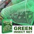 thumbnail image 4 of Garden Barrier Netting, Plant Covers 7x16ft Extra Fine Mesh 30% Sun Net Green Sunblock Mesh Shade Protection Netting for Vegetable Fruits Flowers Crops Row Cover Raised Bed Screen Against Birds, 4 of 6