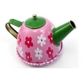 thumbnail image 2 of Metal Teapot and Cups Kitchen Playset (Flower) Children Kids Play Toy, 2 of 5