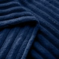 thumbnail image 6 of dajkiuy Fleece Throw Blanket for Couch - Lightweight Plush Fuzzy Cozy Soft Blankets and Throws for Sofa/Bed/Travel/Camping, 27.5x39 inches,Dark Blue, 6 of 7