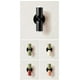thumbnail image 1 of Double Head Wall Sconce, Modern Decorative Wall Light for Fixture Living Room, Bedroom (Style 2: Green Green), 1 of 5